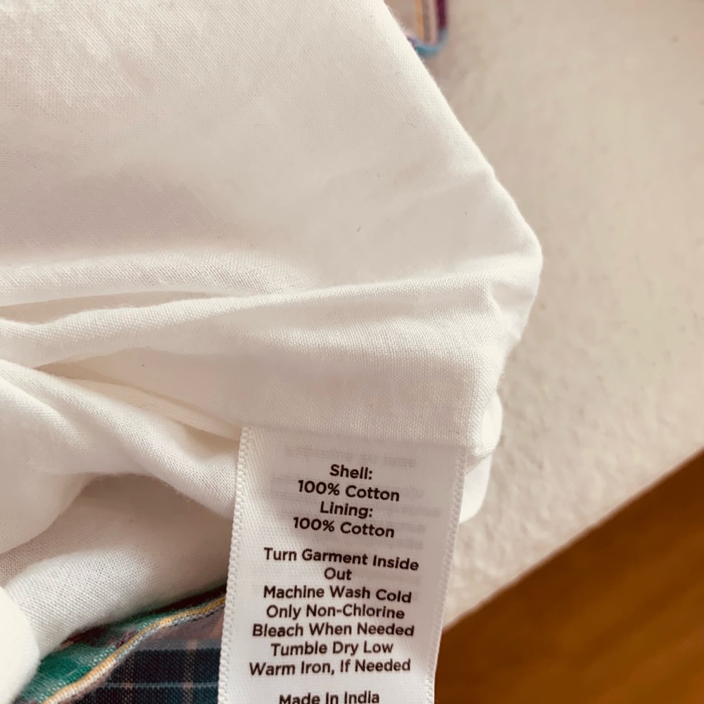 Talbots Madras Plaid Skirt - Picture 8 of 10